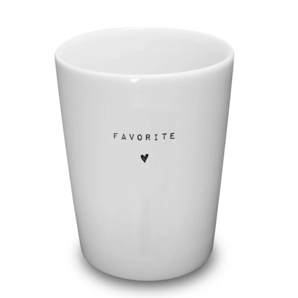 tazza con scritta preferita