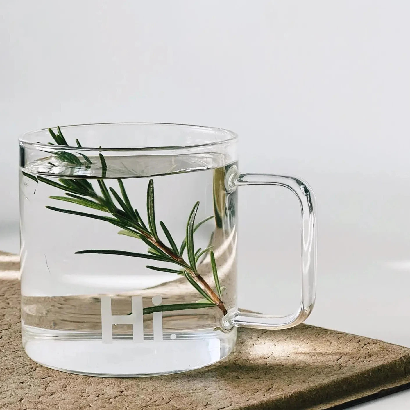 tazza in vetro per caffè