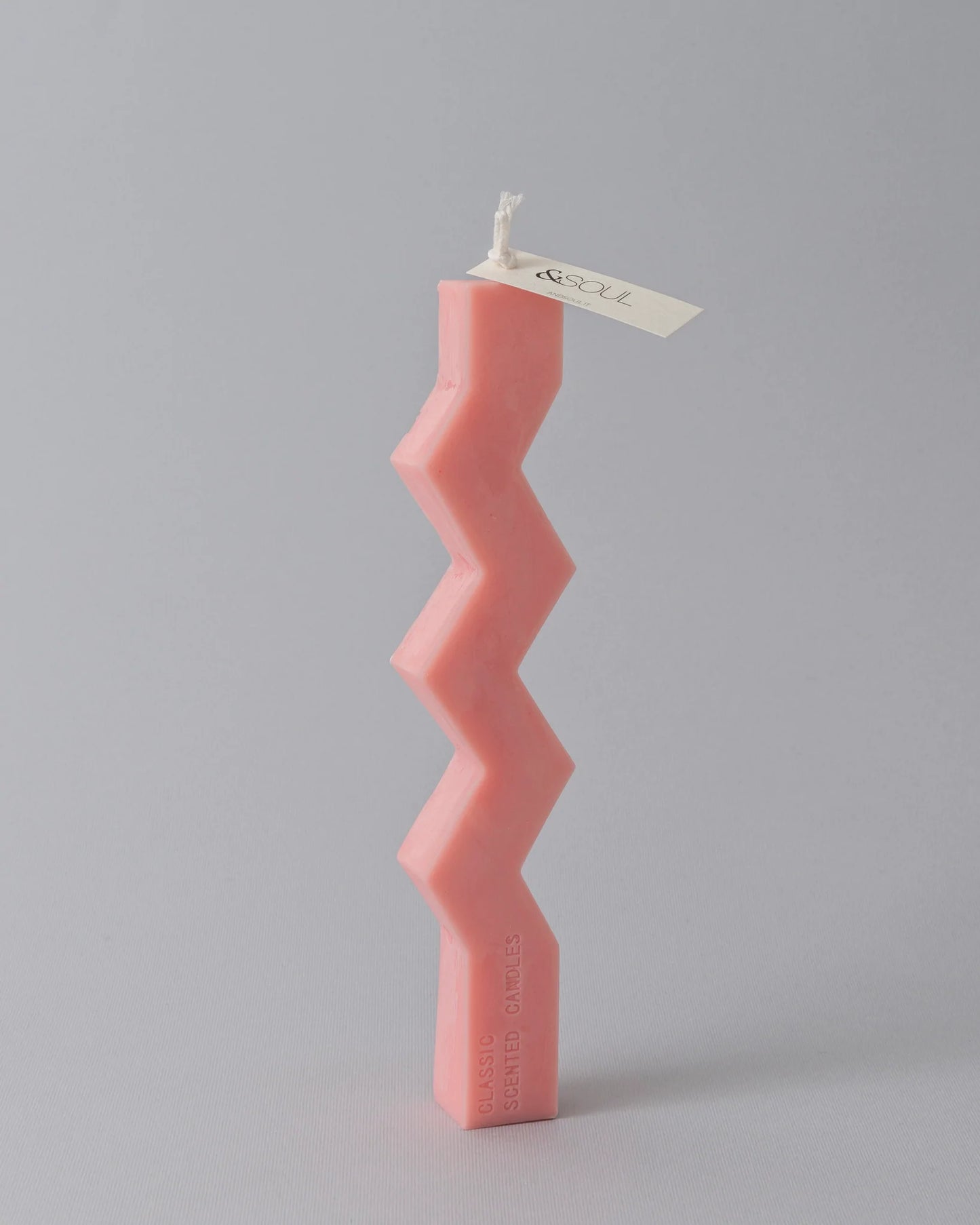 Candela ecosostenibile Zig Zag