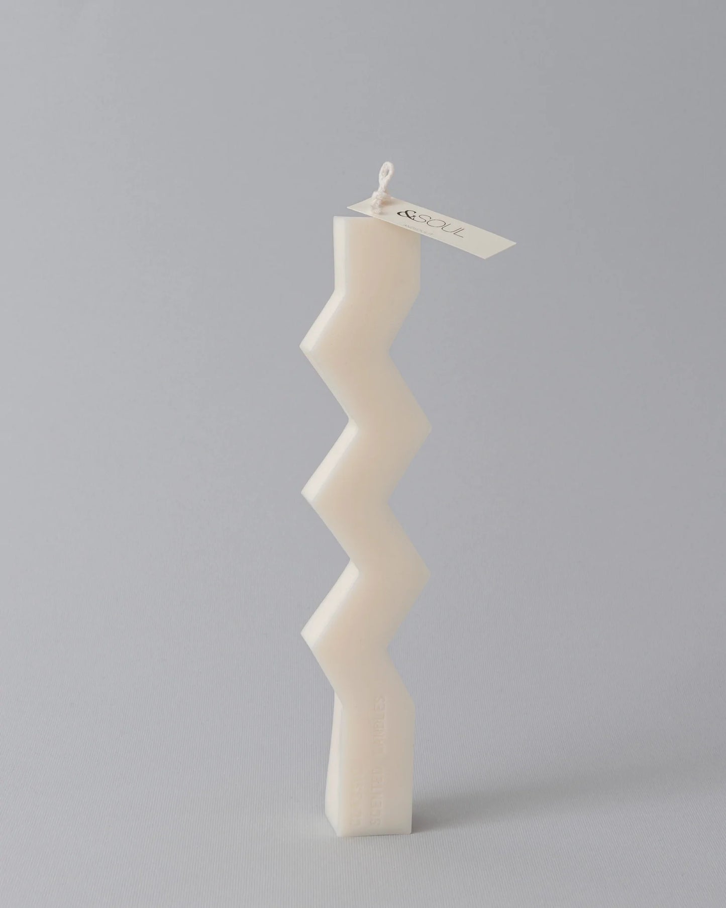 Candela ecosostenibile Zig Zag