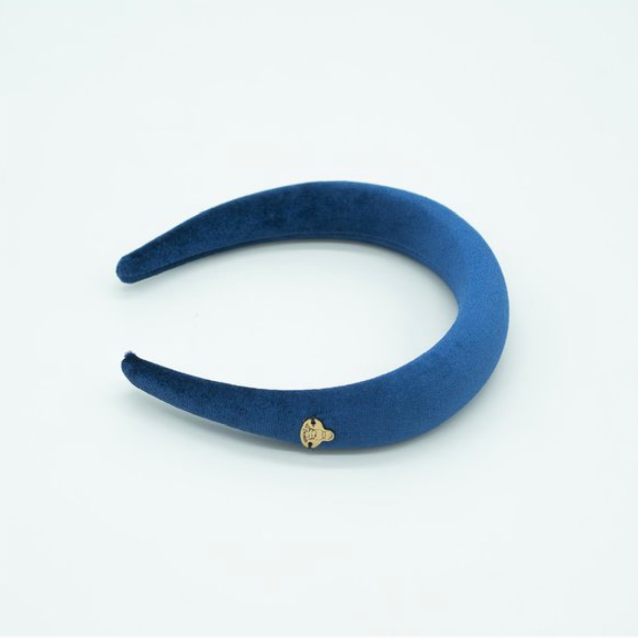 Cerchietto Iris velluto blu
