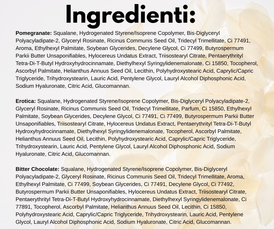 Tinted Lip Oil & Balm - Colore, trattamento e gloss in un unico gesto.