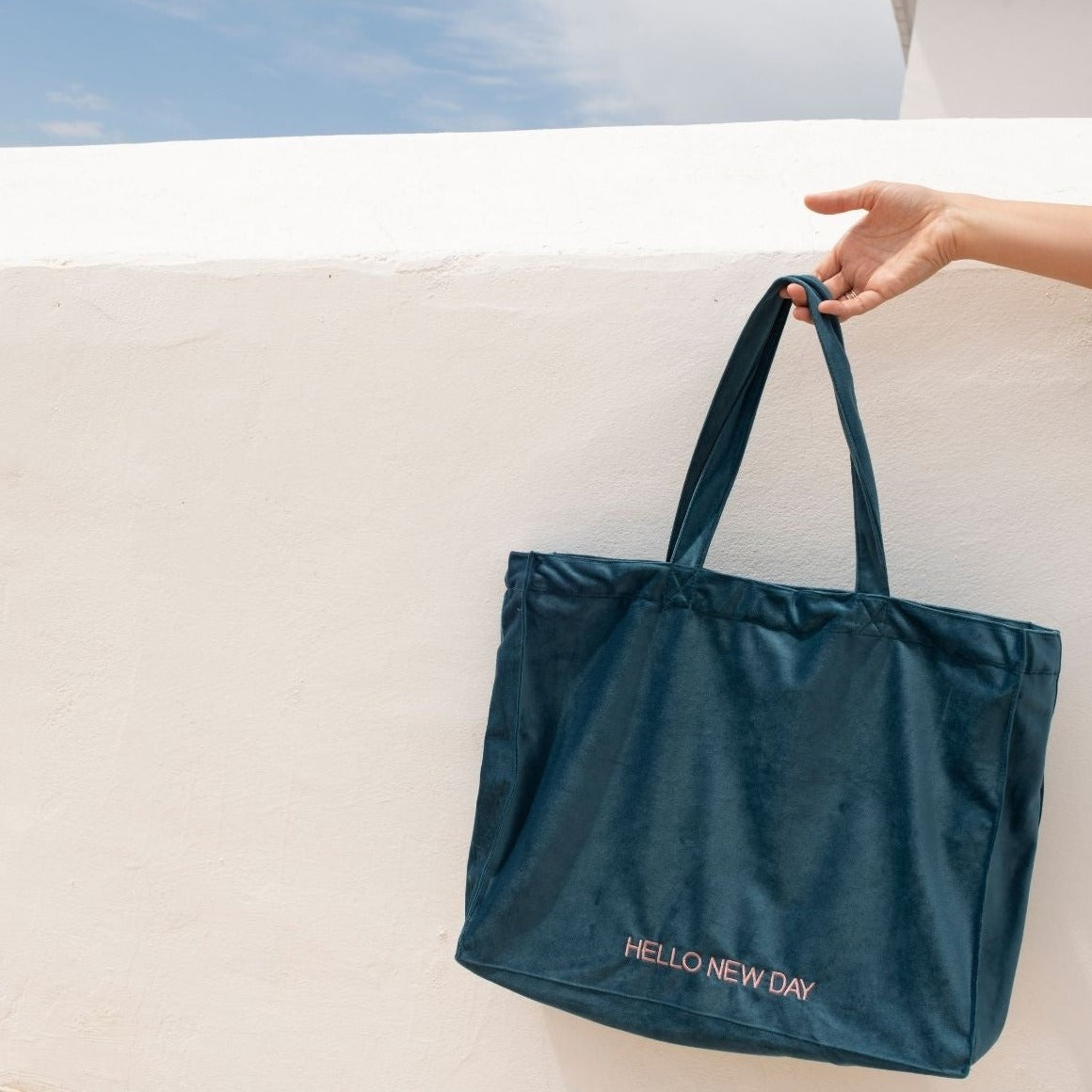 Shopper Bag "hello new day"