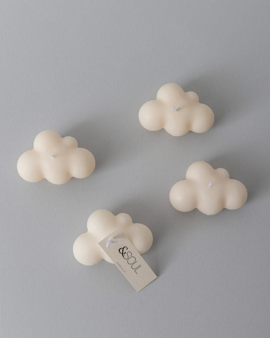 Candela ecosostenibile Baby Cloud