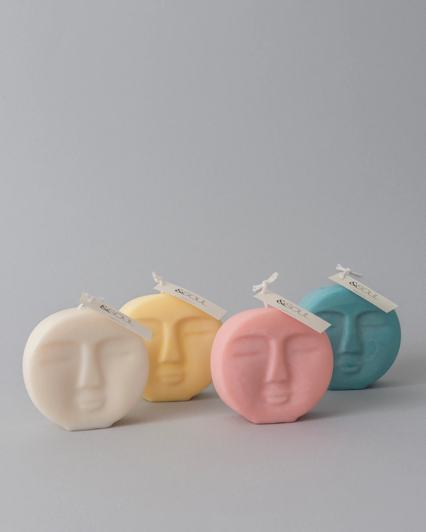 Candela ecosostenibile Moon face
