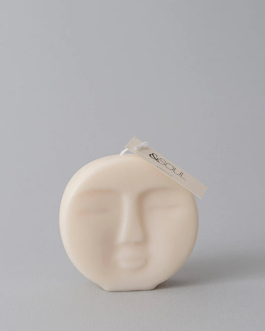 Candela ecosostenibile Moon face