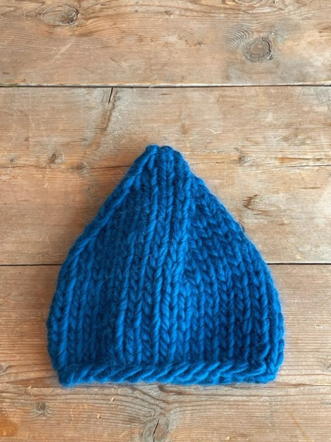 Cappello in lana Deep blue