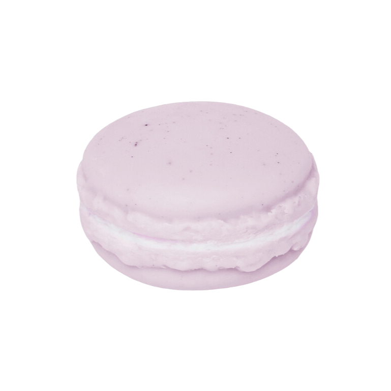 Saponetta macaron al mirtillo