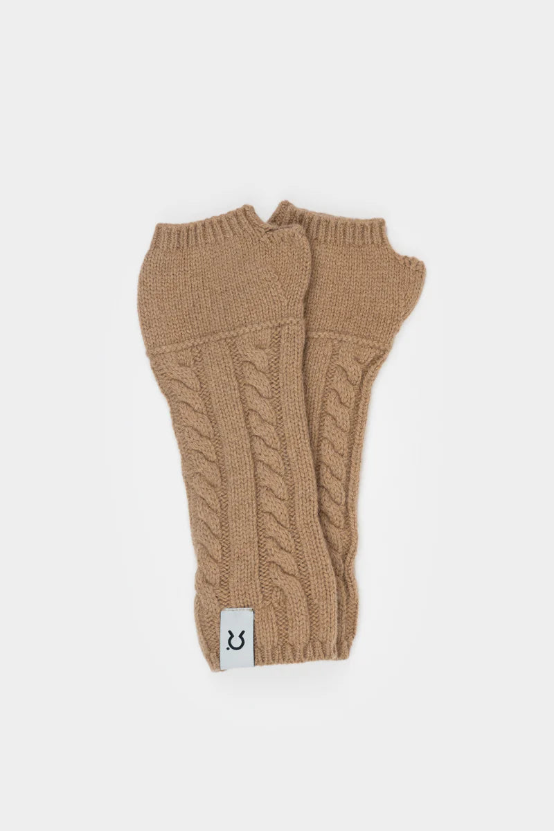 Manicotti in cashmere color biscotto