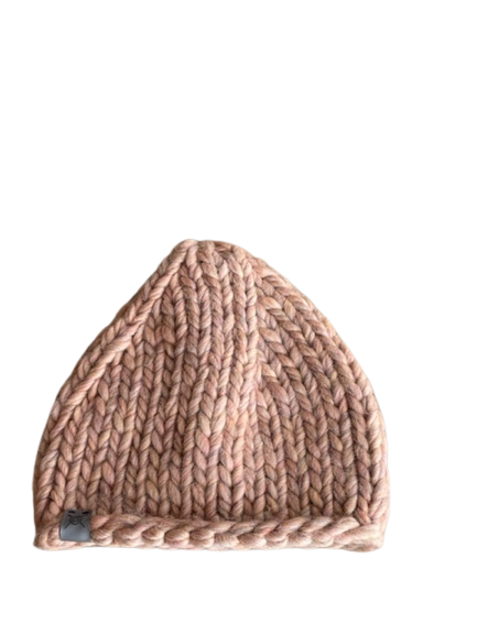 Cappello in lana mineral pink