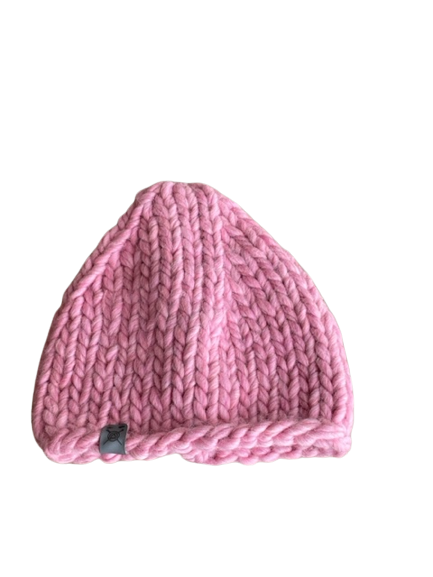 Cappello in lana rosa